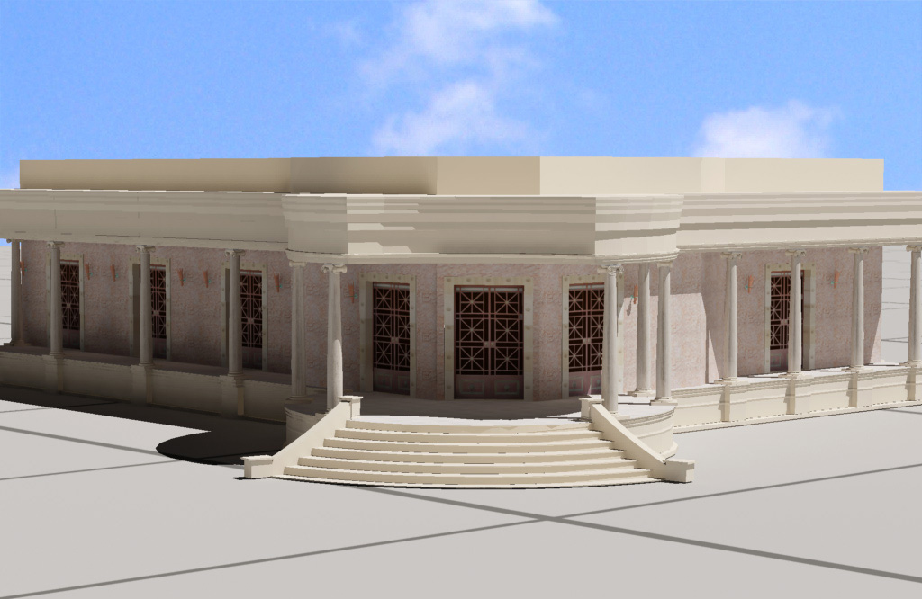 Municipal Hall, Nicosia, 3D
